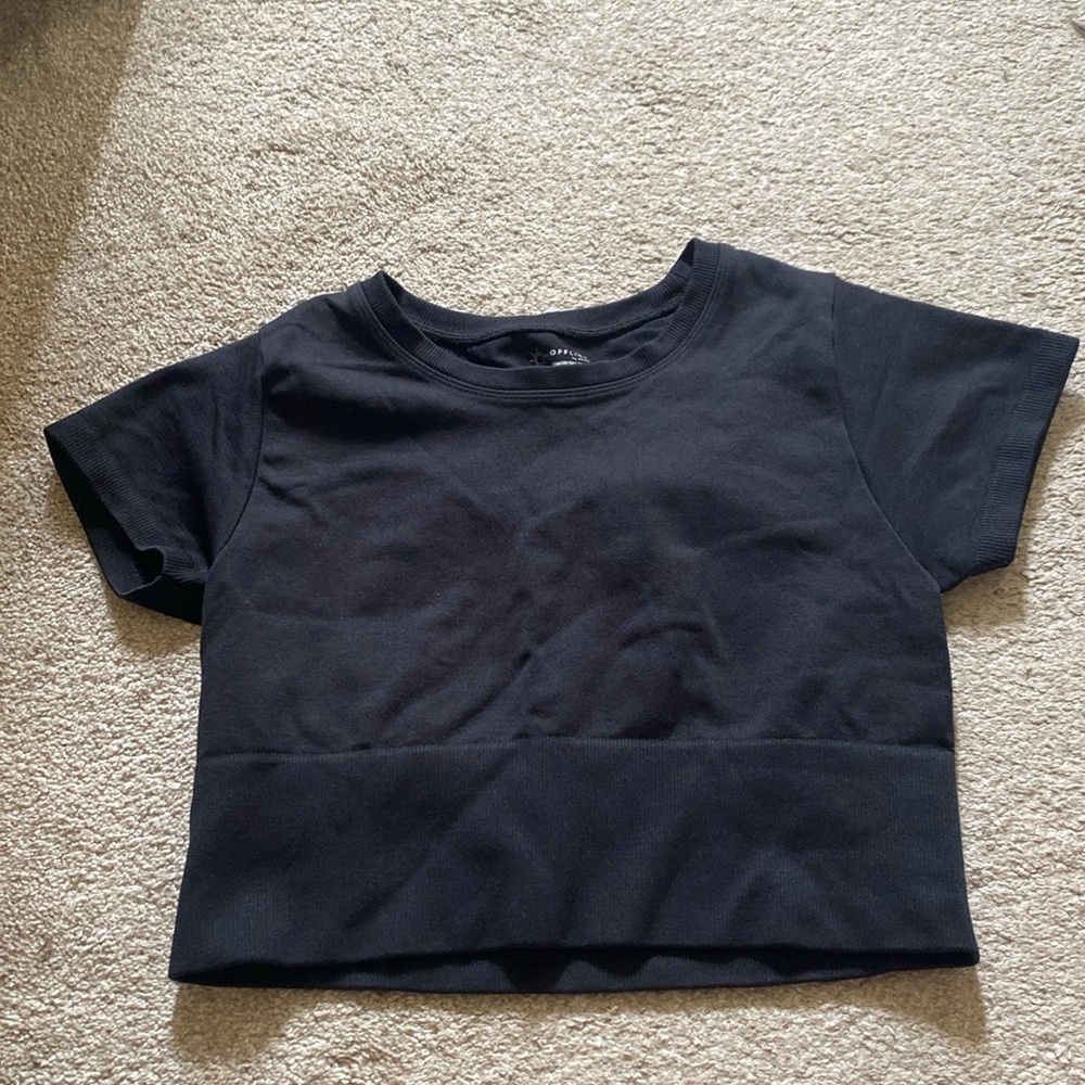 S athletic crop top from aerie/offline